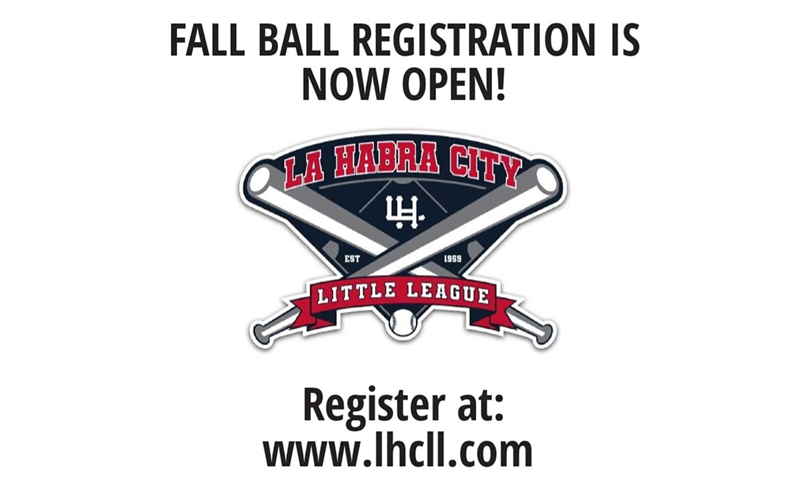 Fall Ball Registration Opens June 1st