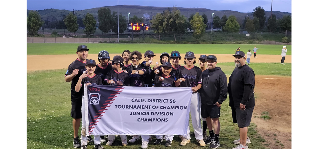 Congratulations to Your 2023 District 56 Junior Champions!